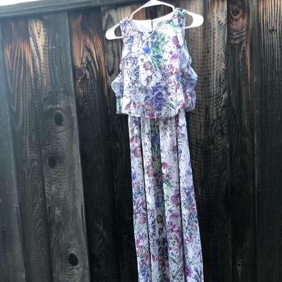 H&M Dresses & Skirts - H&M Miranda Kerr Floral Maxi Dress